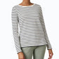 Weekend Erasmo Striped Top In Navy Stripe