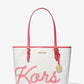 Jet Set Medium KORS Signature Logo Tote Bag