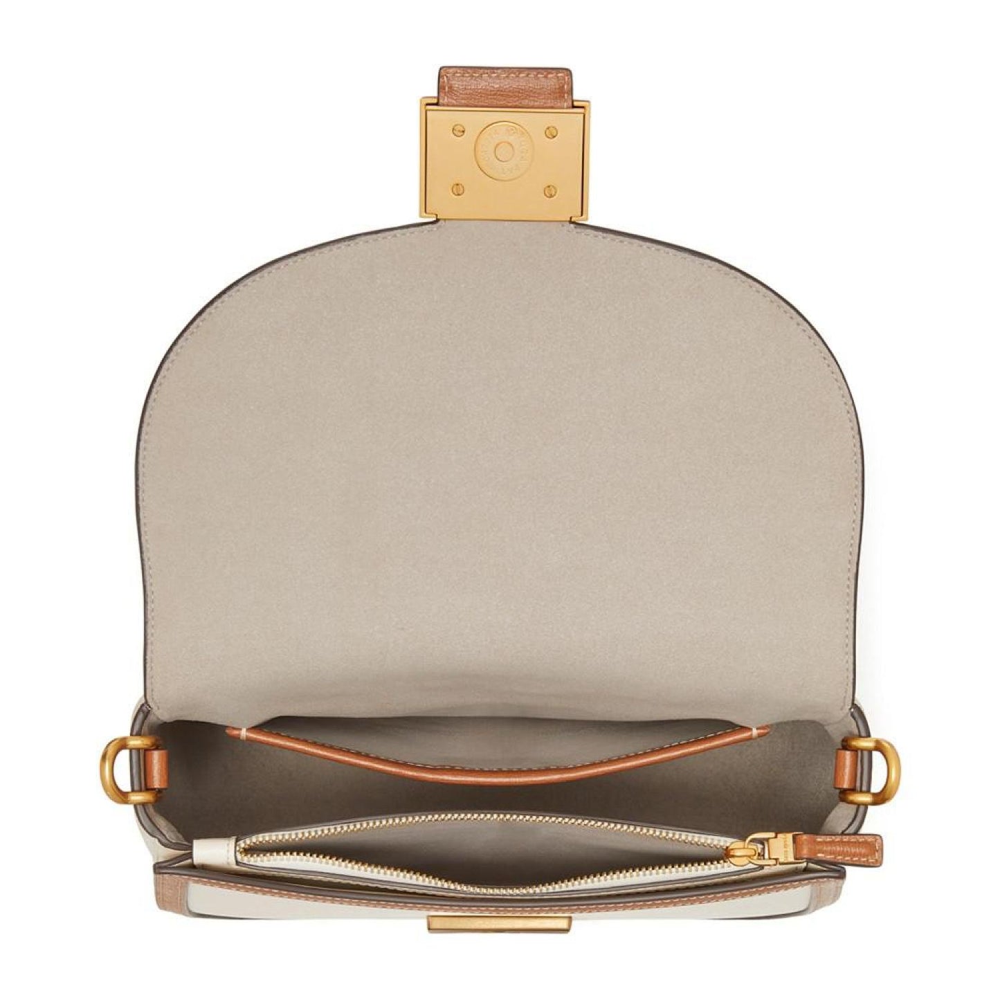 Katy Textured Leather Convertible Saddle Bag