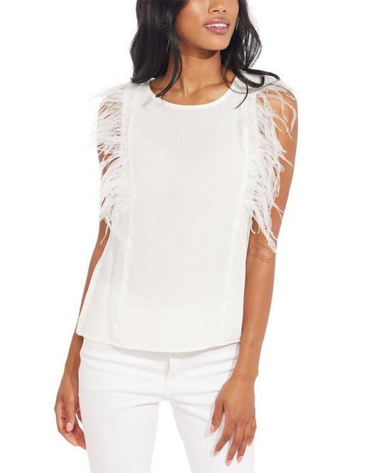 Eva Franco Feather Top