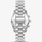 Lexington Pavé Silver-Tone Watch