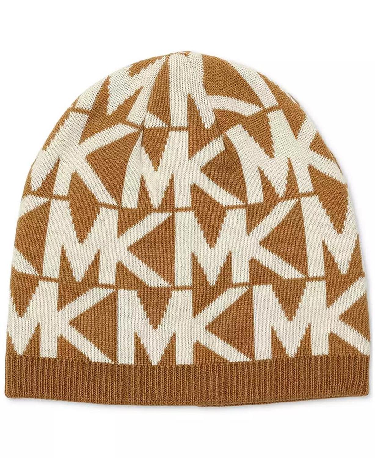 MICHAEL Major MK Repeating Logo Knit Beanie