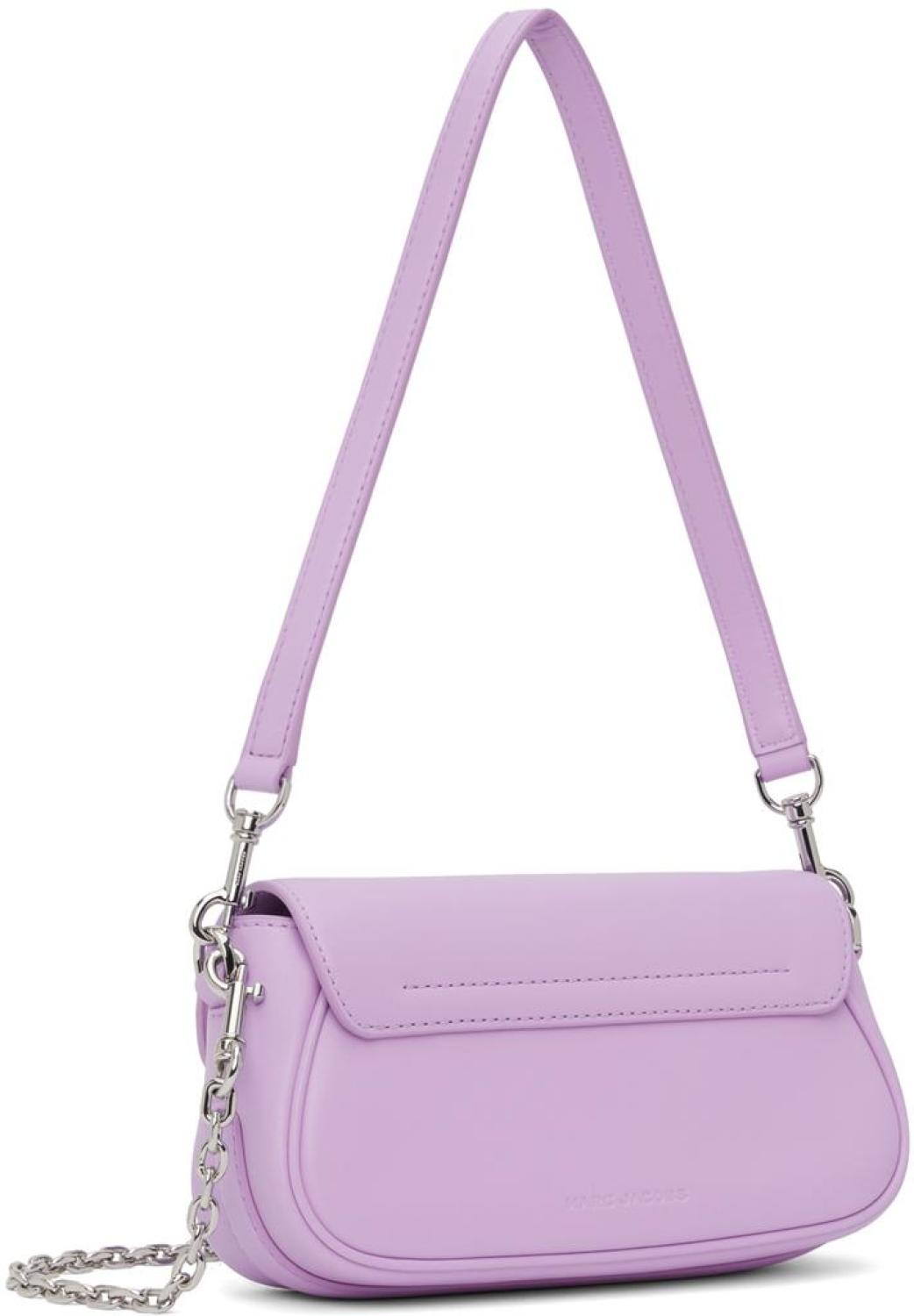 Purple 'The Clover' Shoulder Bag