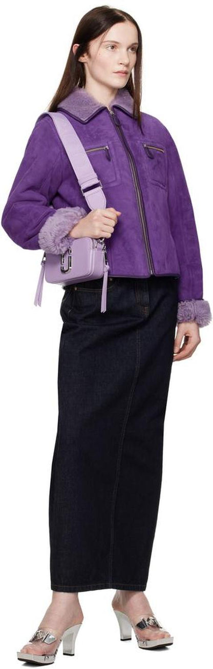 Purple 'The Snapshot' Bag