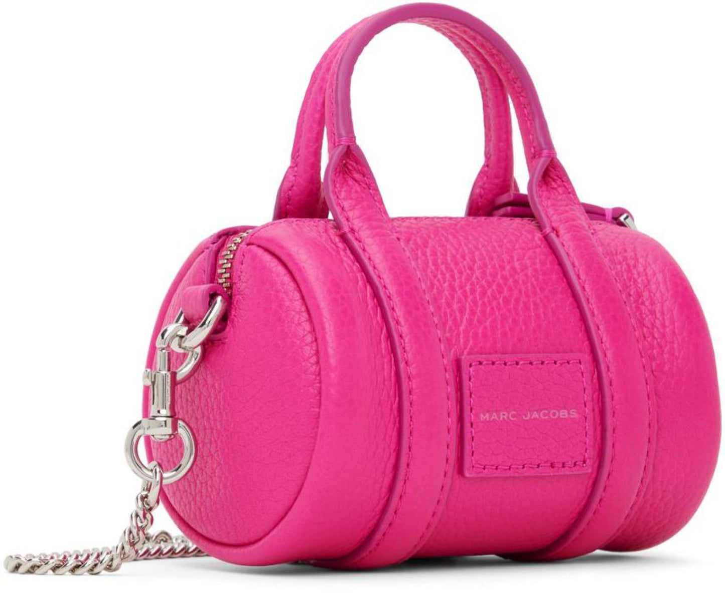 Pink 'The Leather Nano Duffle Crossbody' Bag