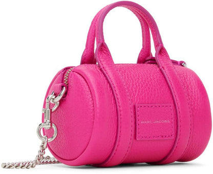 Pink 'The Leather Nano Duffle Crossbody' Bag