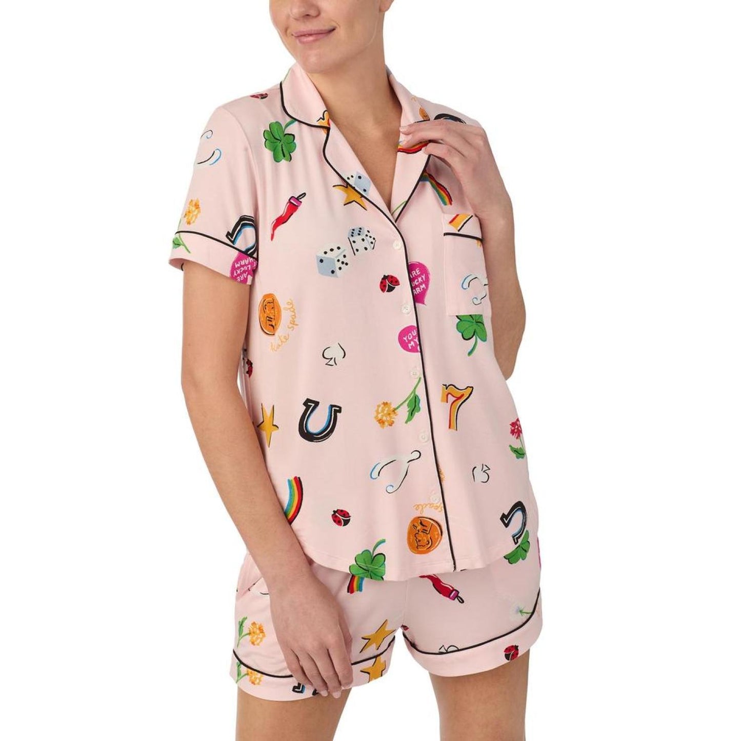 Boxer Short Sleeve PJ Set