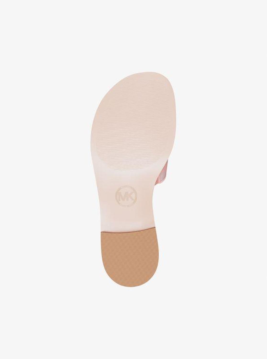 Hannah Logo Jacquard Slide Sandal