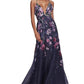 Marchesa Notte Printed Dress