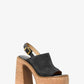 Leia Suede Platform Sandal