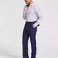 Men's Classic-Fit Pinstripe Wool-Blend Stretch Suit Separate Pants