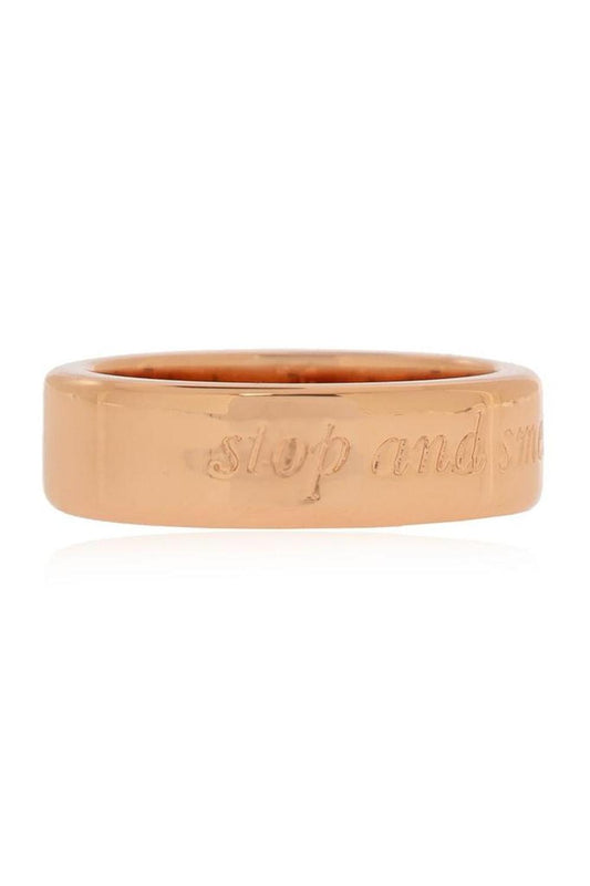 Kate Spade Stop And Smell The Roses Idiom Ring