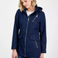 Petite Hooded Water-Resistant Anorak Coat