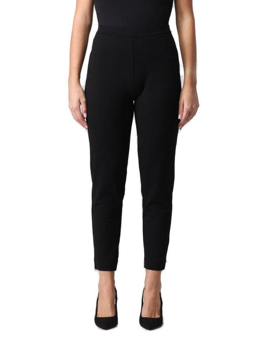 Michael Michael Kors Mid-Waist Straight Leg Cropped Trousers