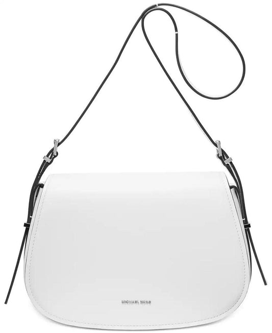 Lydia Small Leather Flap Messenger