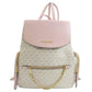 pink  Pvc Backpack (Pre-Owned)