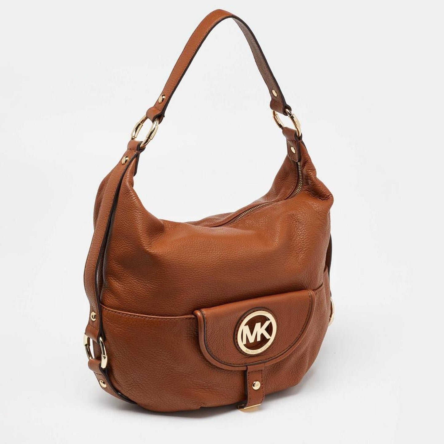 Michael Michael Kors Leather Fulton Hobo