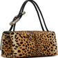 Black & Brown 'The Cheetah Haircalf Mini Dual' Bag