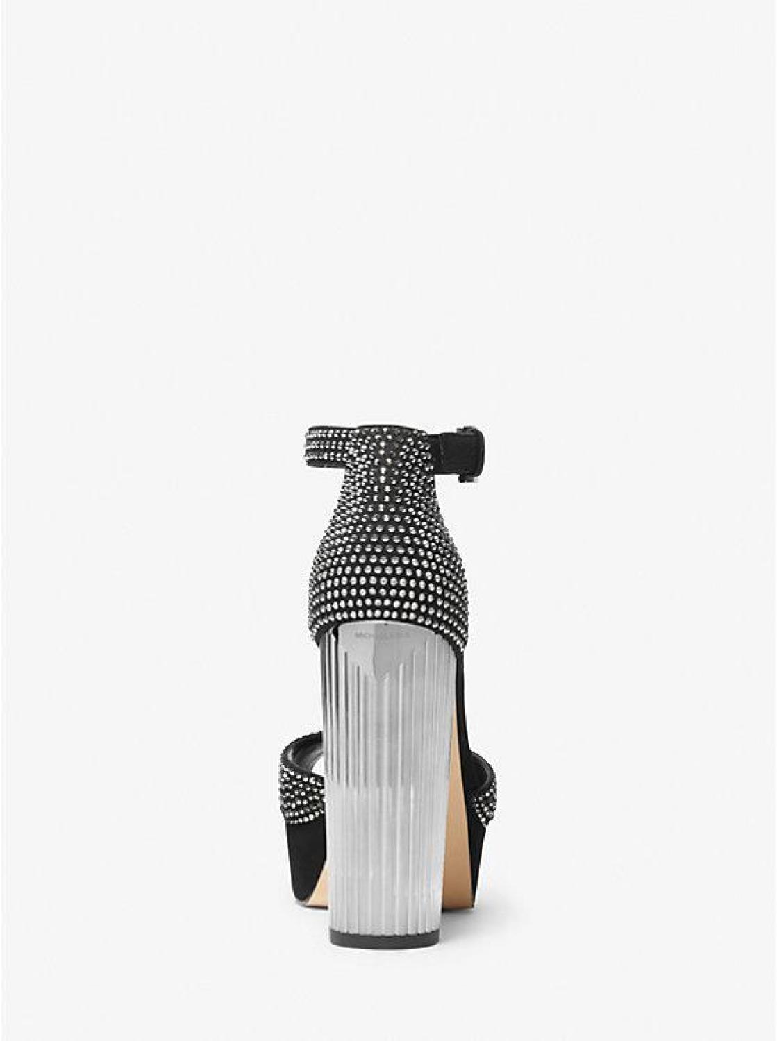 Porter Studded Platform Peep-Toe Pump