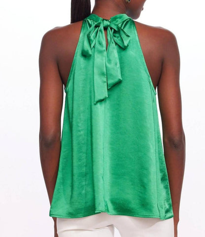 Serenity Top In Kelly Green