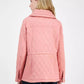 Women's Quilted Hooded Zip-Front Coat, Exclusively at Macy's