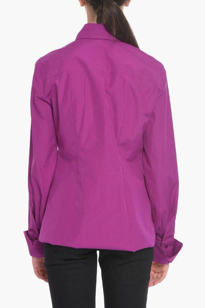 Sportmax Popeline Shirt with Hidden Placket