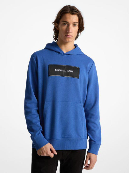 Logo Cotton Blend Hoodie