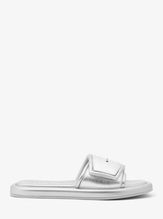 Suki Metallic Slide Sandal