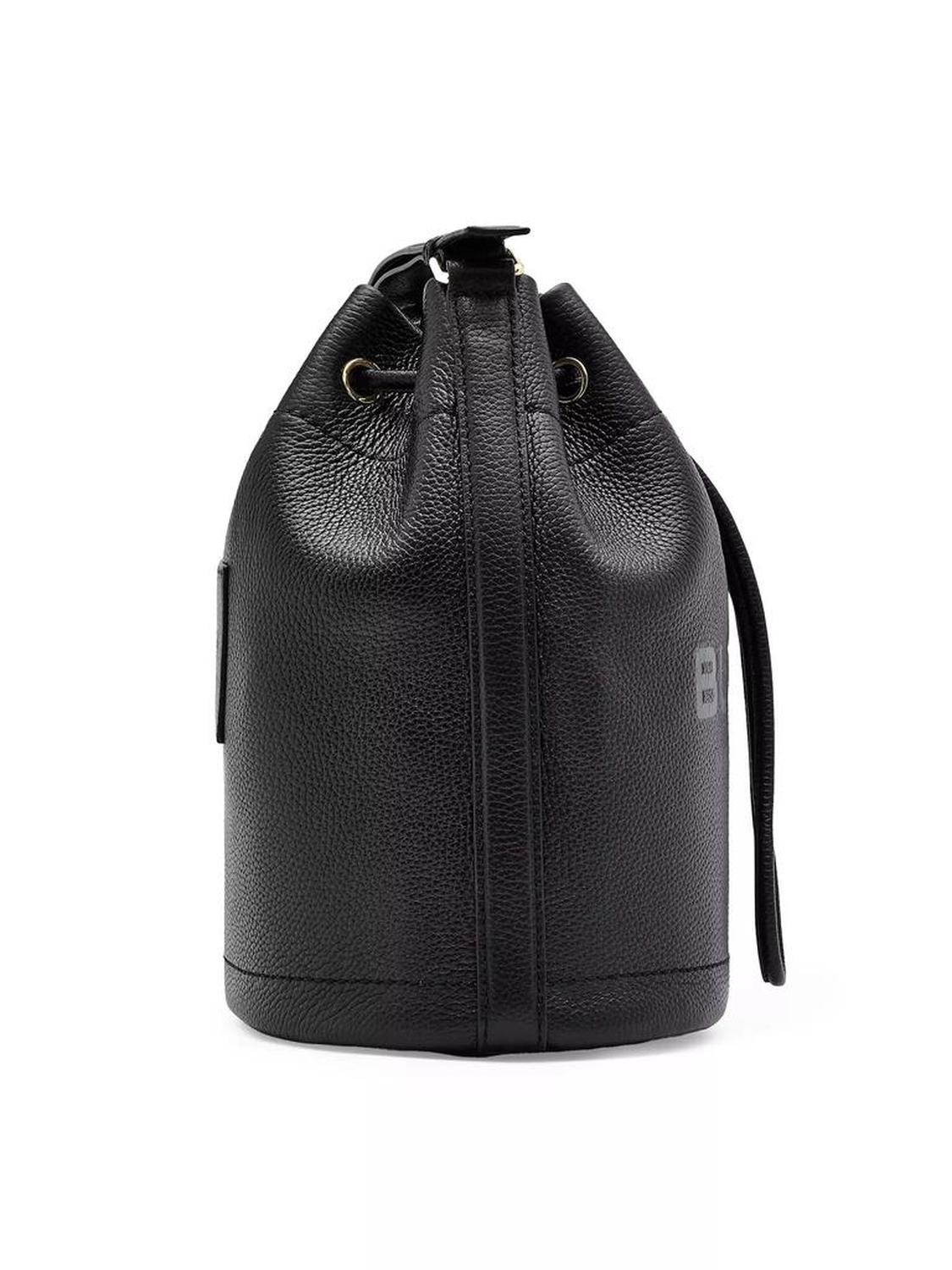 The Shoulder Leather Bucket Bag