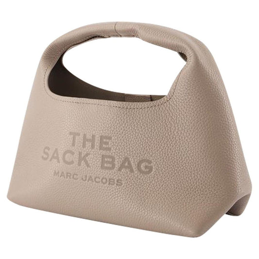 The Mini Sack Purse -  - Leather - Grey