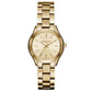 Michael Kors Mini Slim Runway MK3512 Women's Gold-Tone Quartz 33mm Watch