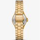 Mini Lennox Animal Pavé Gold-Tone Watch