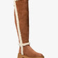 Asher Suede and Faux Shearling Boot