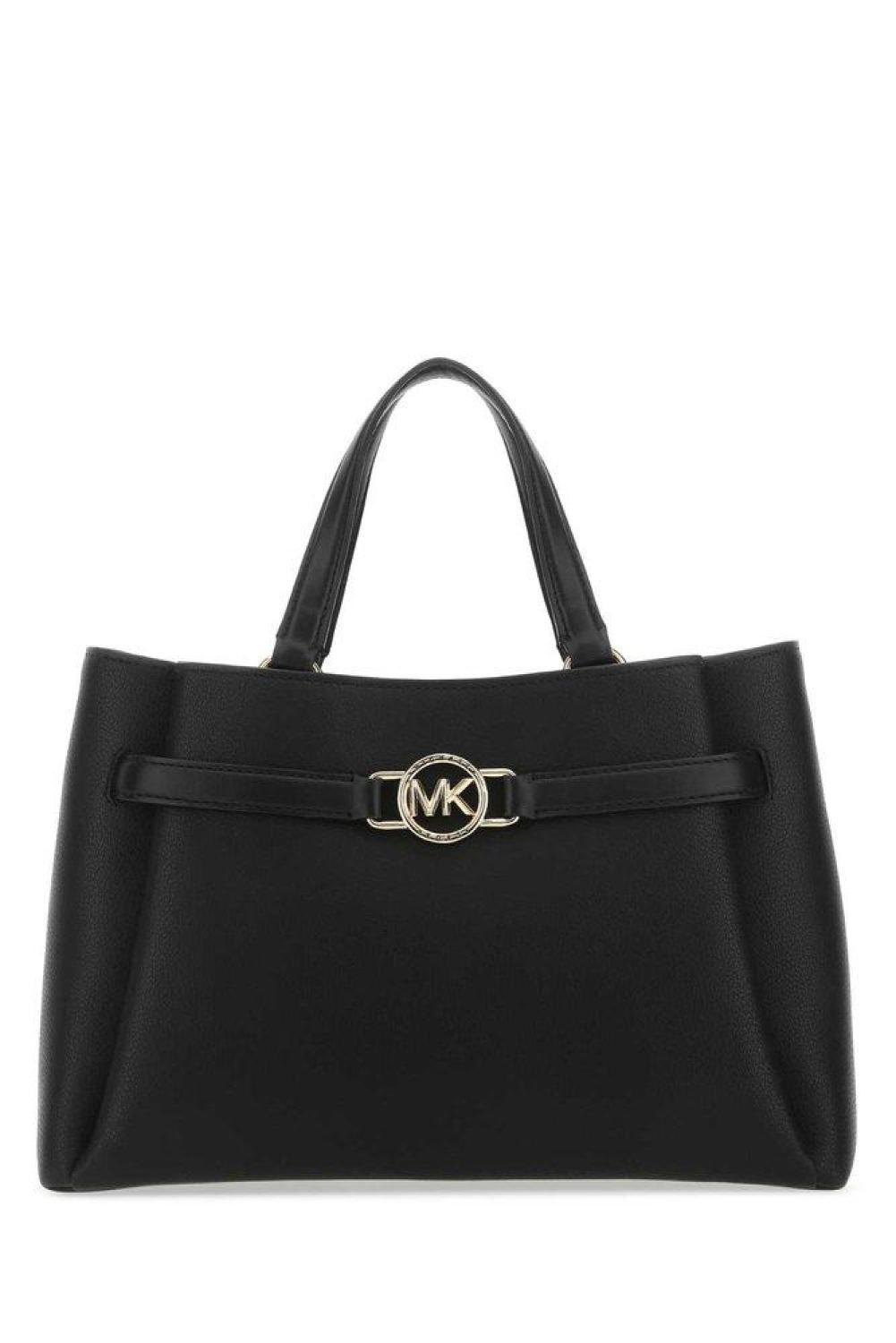 Michael Michael Kors Medium Angelina Logo Plaque Tote Bag