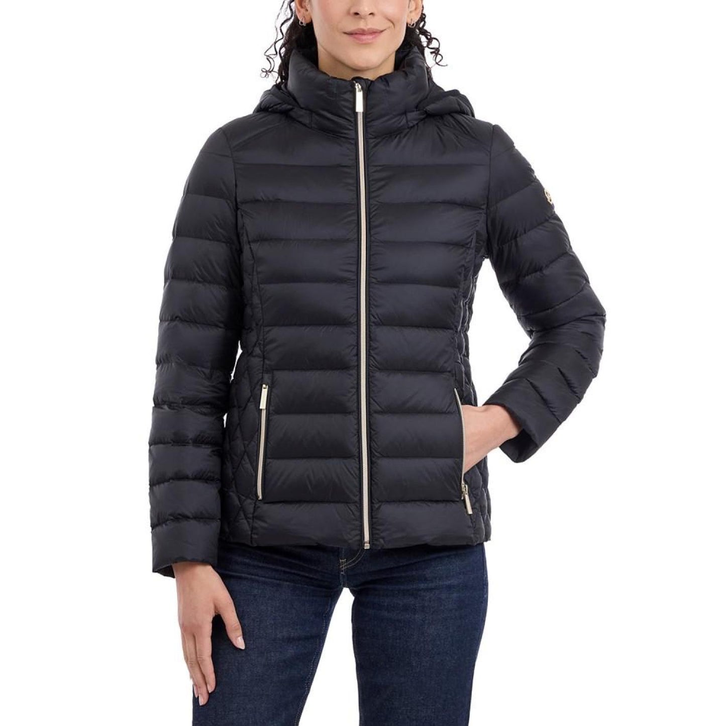 Women's Hooded Packable Down Puffer Coat, Created for Macy's