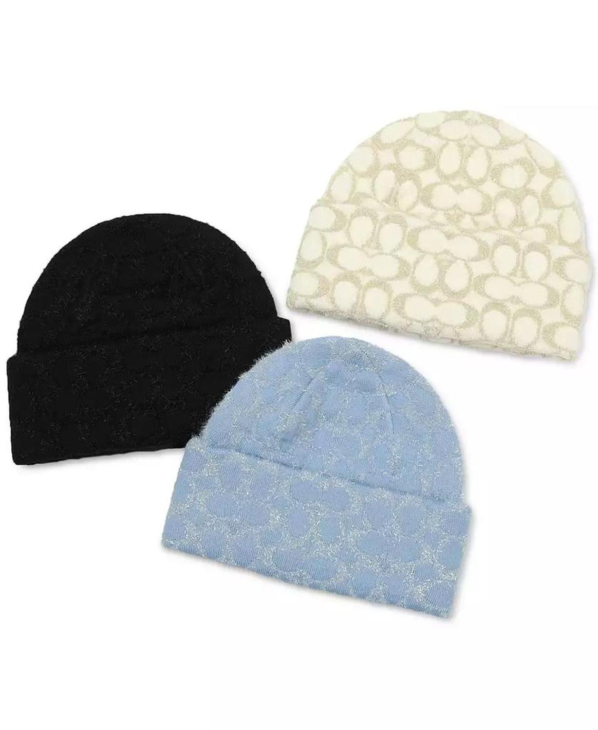 Women's Signature C Metallic Beanie