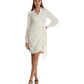 Double-Faced Georgette Wrap Dress