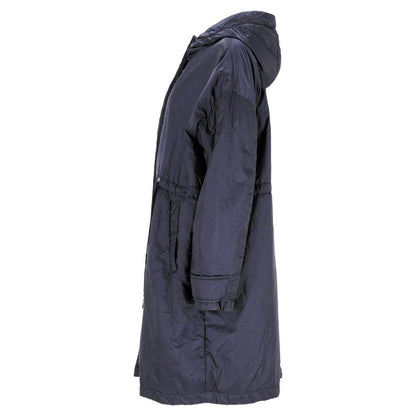 Max Mara The Cube Greenf Jacket in Navy Blue Polyester