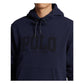 Logo Double-Knit Mesh-Face Hoodie