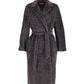 Max Mara Suri Coat in Black Alpaca