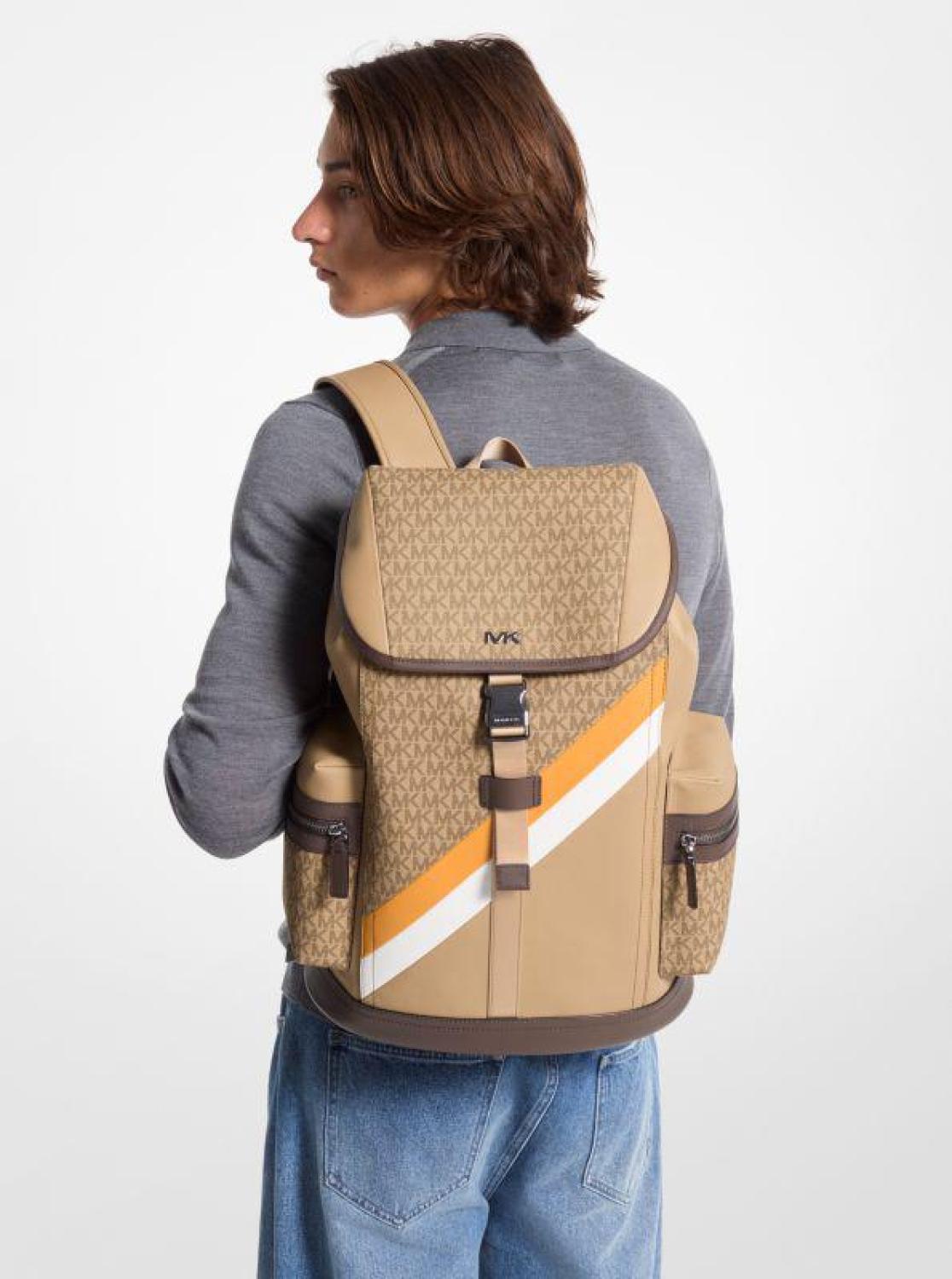 Rivington Logo Stripe Backpack