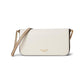 Devin Colorblocked Saffiano Leather Flap Chain Wallet