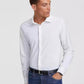 Men's Slim Fit Long Sleeve Button-Front Stretch Shirt