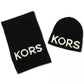 KORS Fisherman's Rib Beanie and Scarf Set