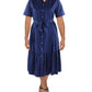 Womens Cotton Midi Shirtdress