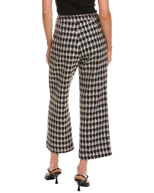 Alexia Admor Jayden Wide Leg Tweed Pant