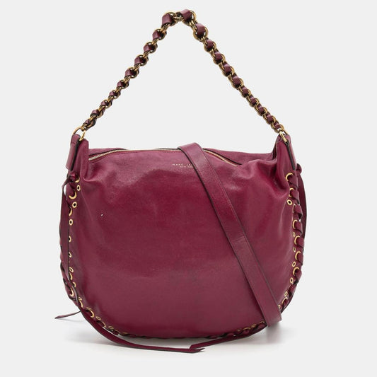 Marc Jacobs  Leather Lace Nomad Hobo