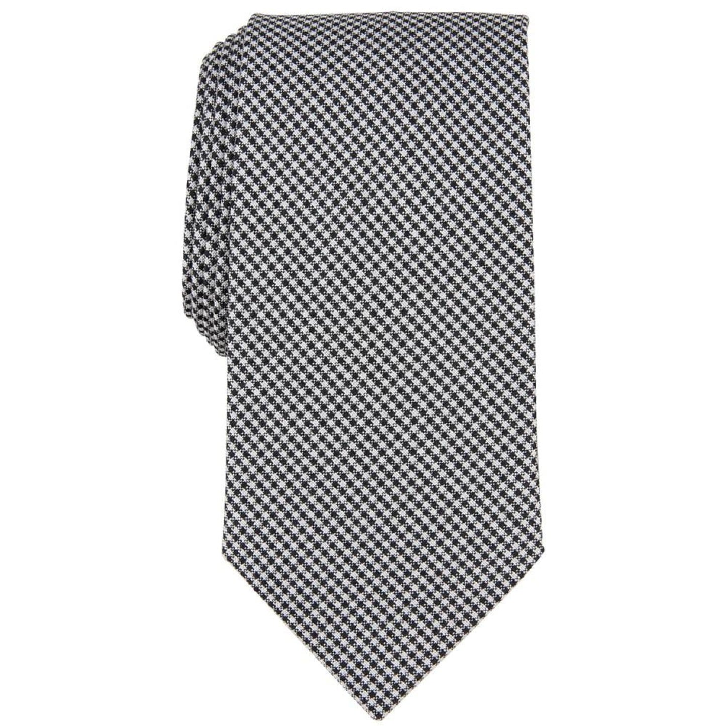 Men's Mini-Gingham Tie