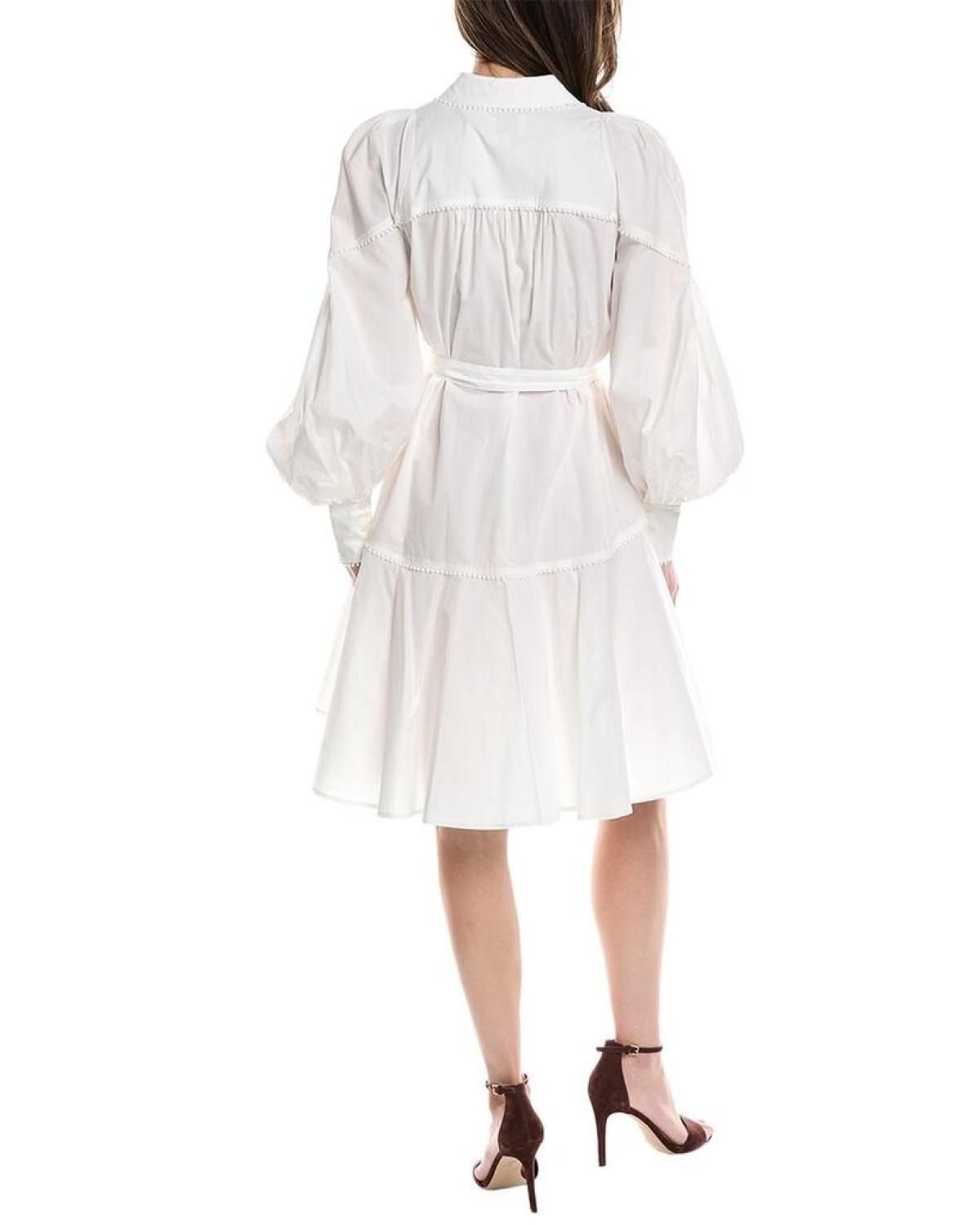 Marchesa Notte Disa Mini Shirtdress