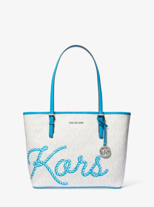 Jet Set Medium KORS Logo Tote Bag